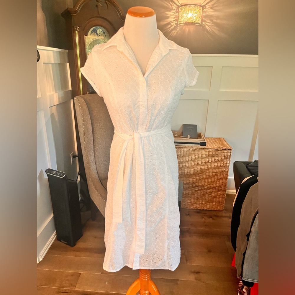 Autograph size 10 white lace dress - Picture 2 of 7